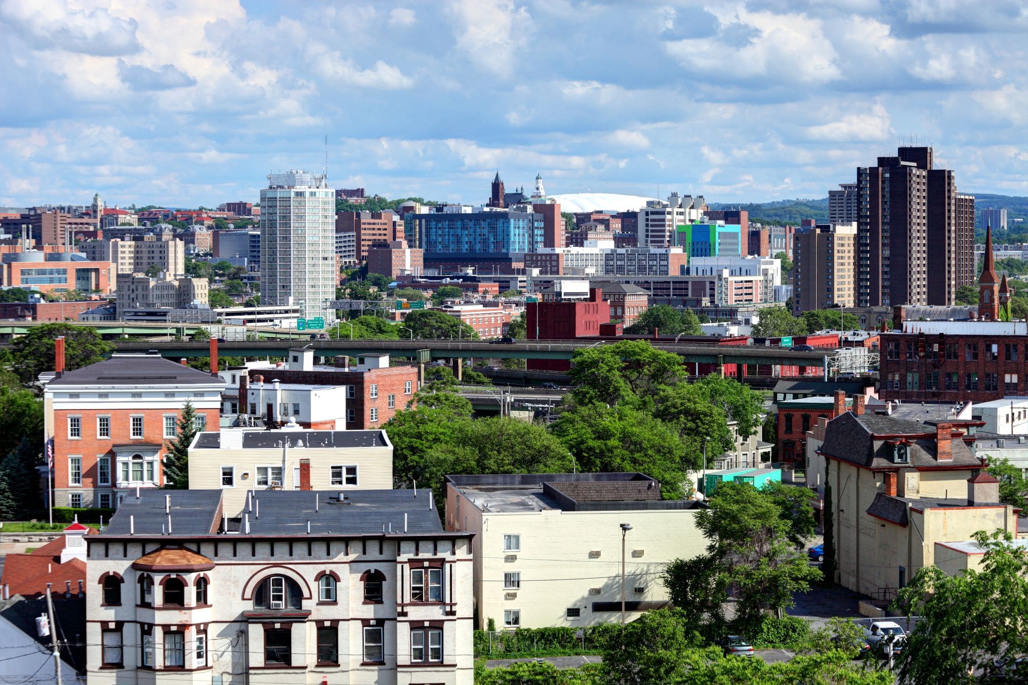 syracuse new york skyline