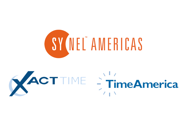 synel americas - xacttime - time america logos